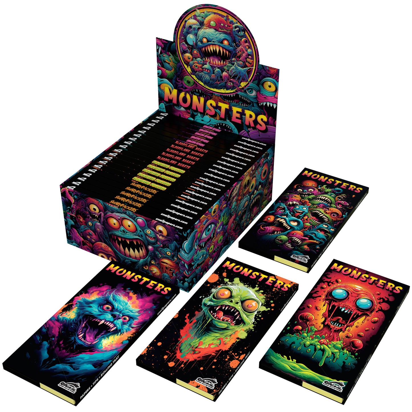 Monsters (KSS + rolling tray)
