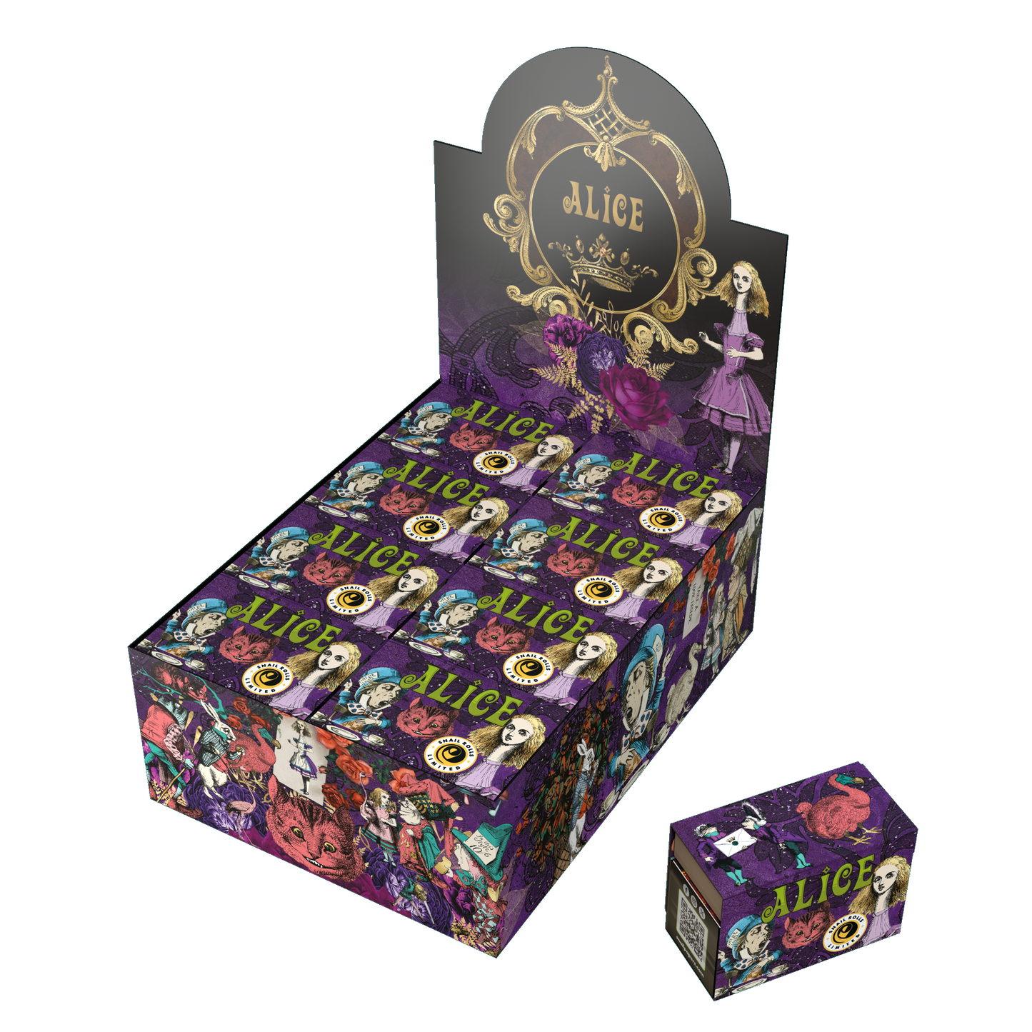 Alice in Wonderland (rolls+tips)