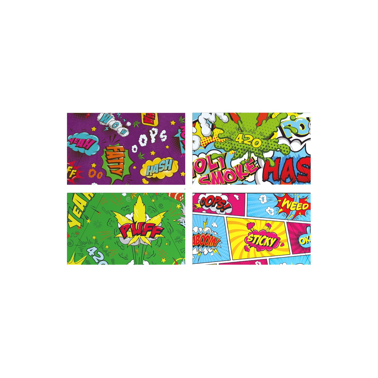 Comic-Blasen 1 1/4