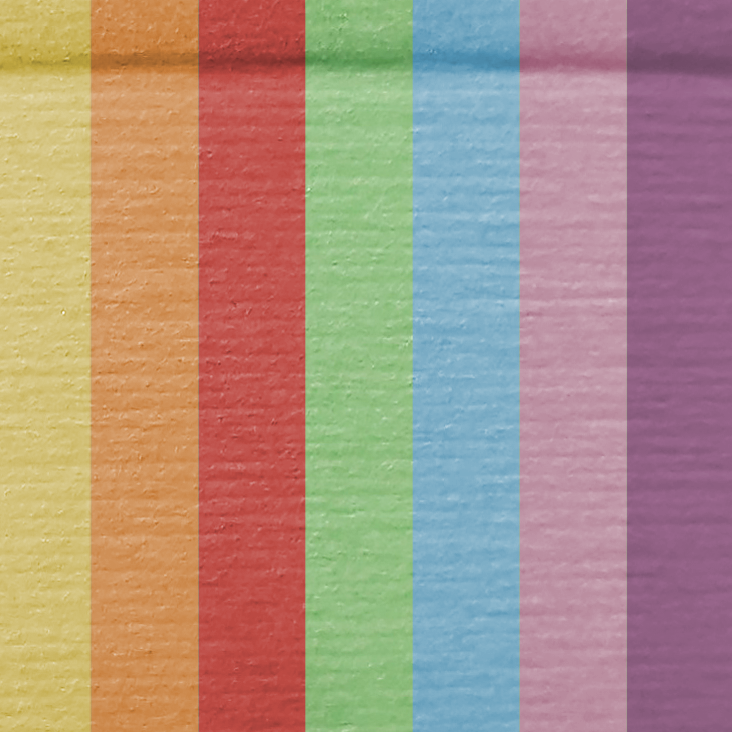 Flavor-neutral colored rolling papers