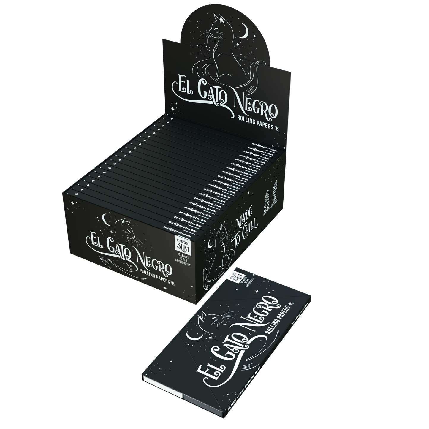 El Gato Negro (KSS + rolling tray)