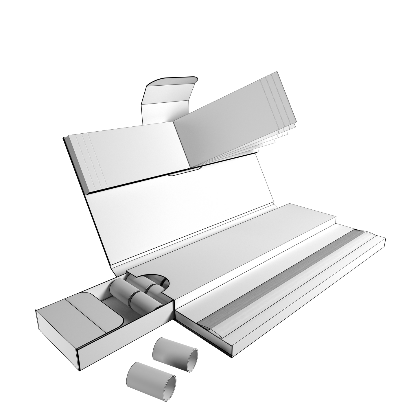 King Size Slim + Tips + Jilter filter Combo Pack Wholesale