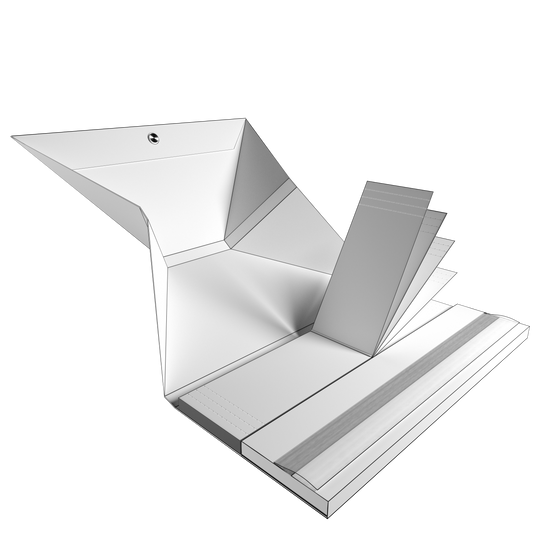 King Size Slim Rolling Tray + Tips Wholesale