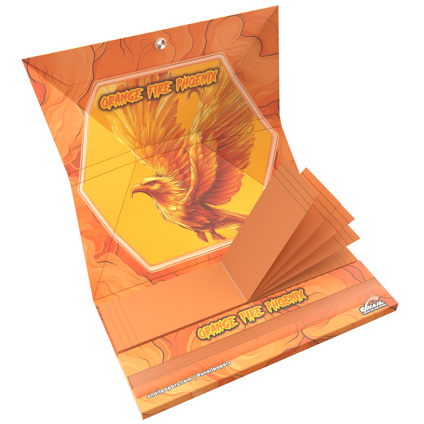 Orange Fire Phoenix