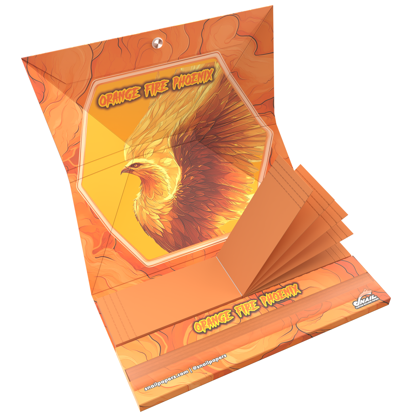 Orange Fire Phoenix