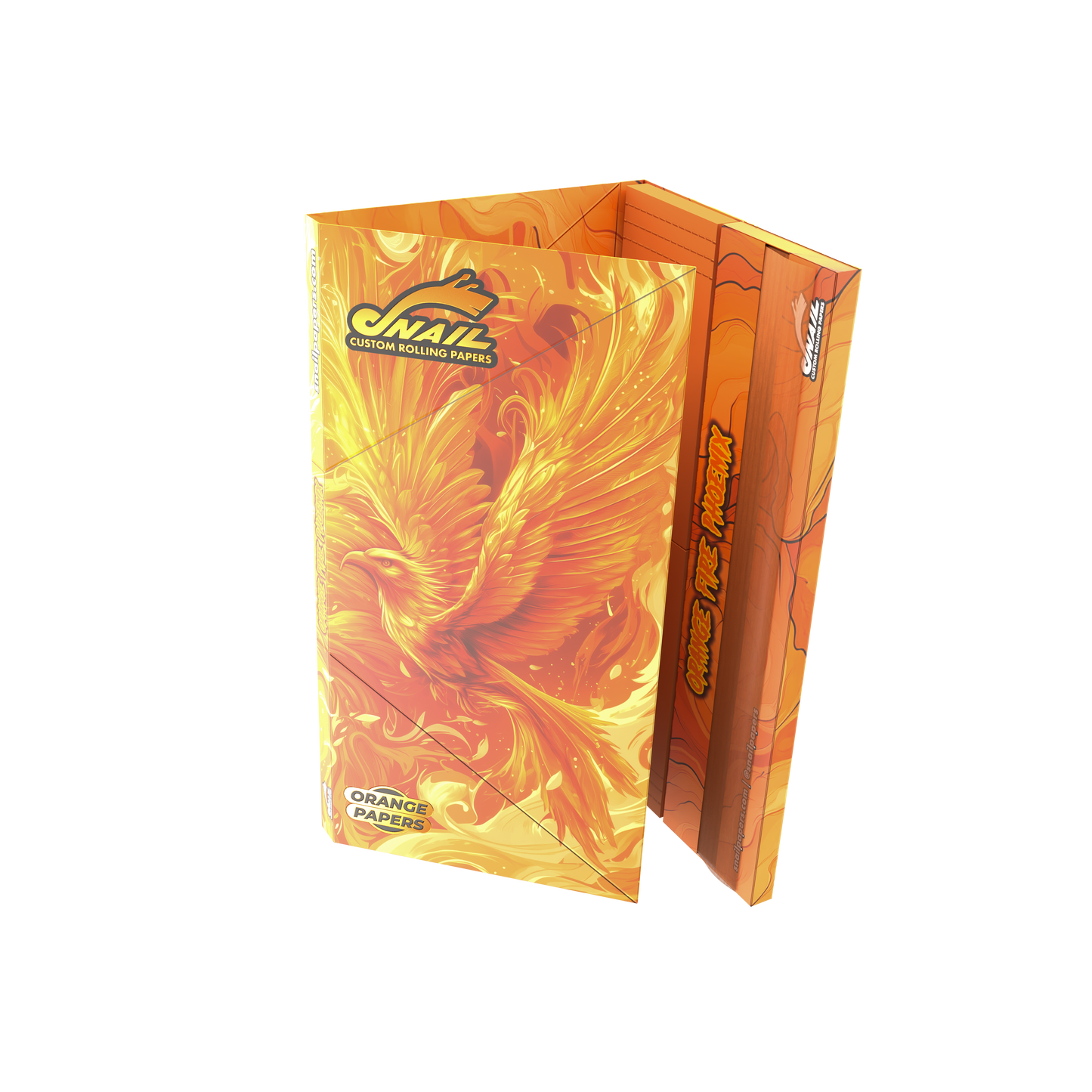 Orange Fire Phoenix