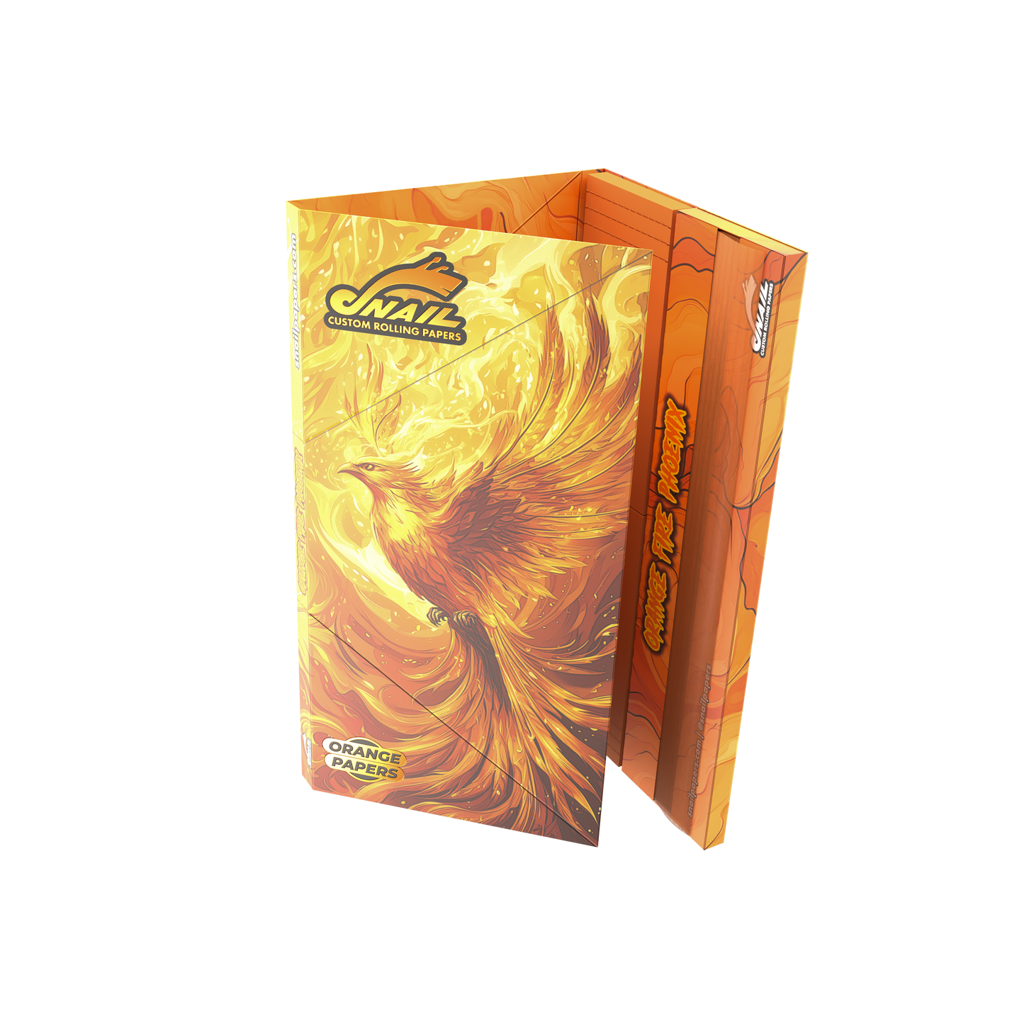 Orange Fire Phoenix