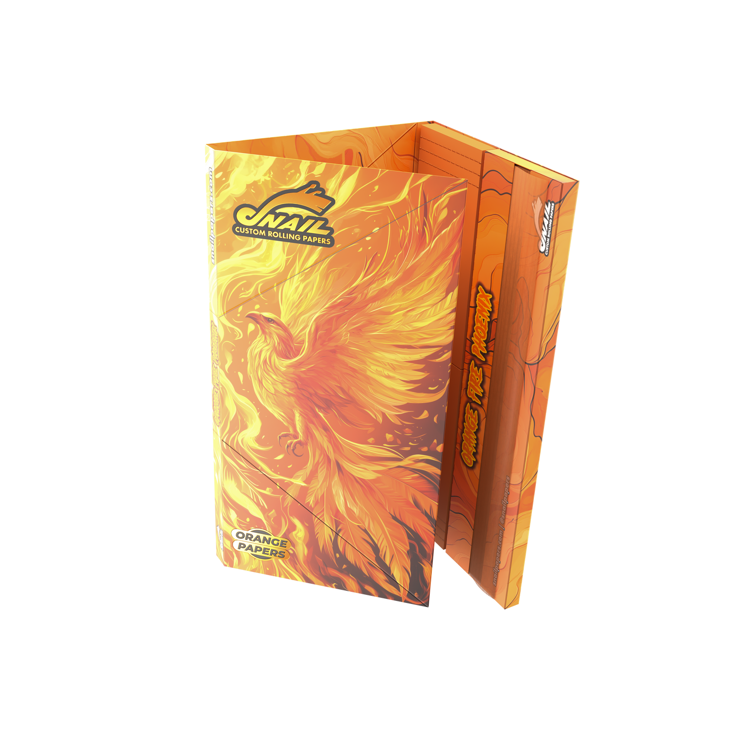 Orange Fire Phoenix