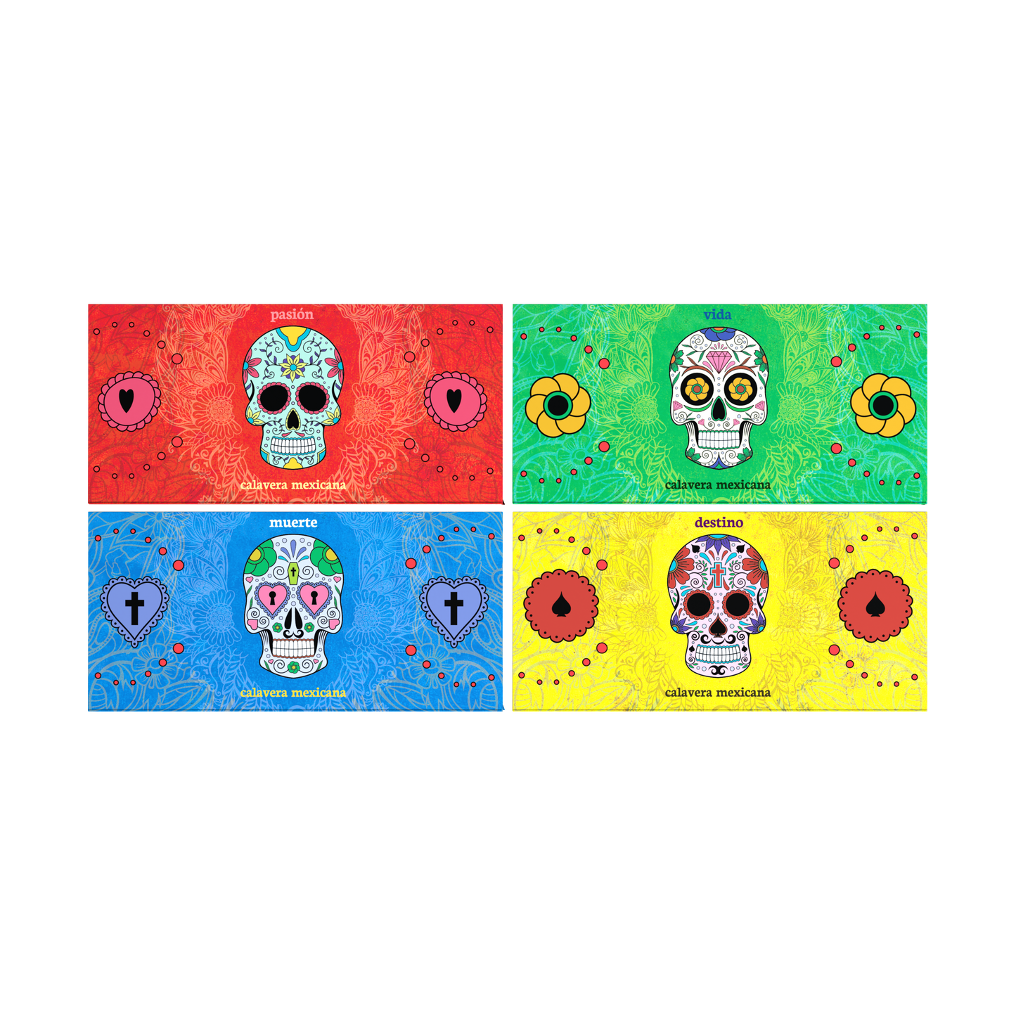 Calavera Multicolor
